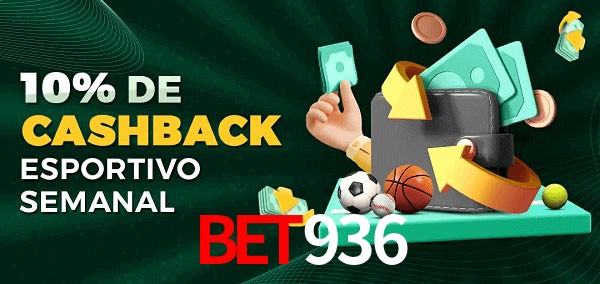10% de bônus de cashback na bet936
