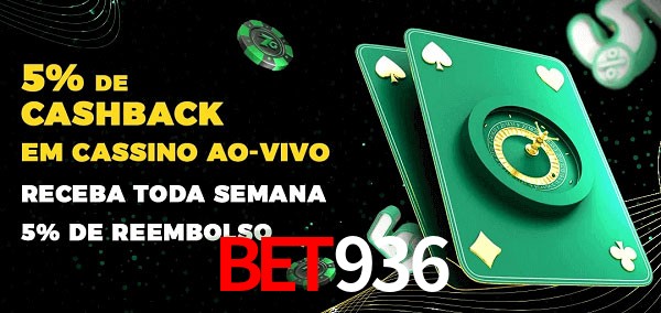 Promoções do cassino ao Vivo bet936